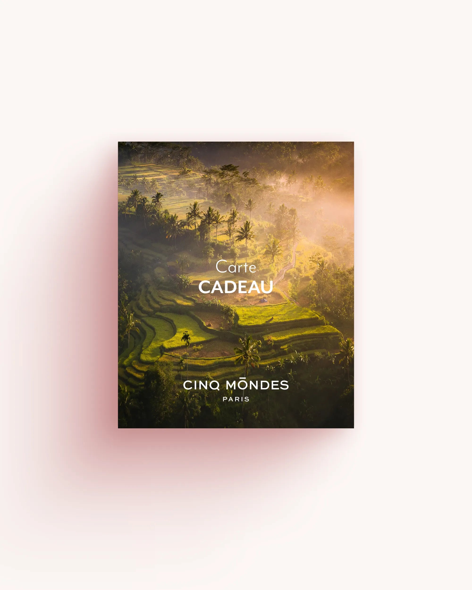 Carte cadeau Cinq Mondes
