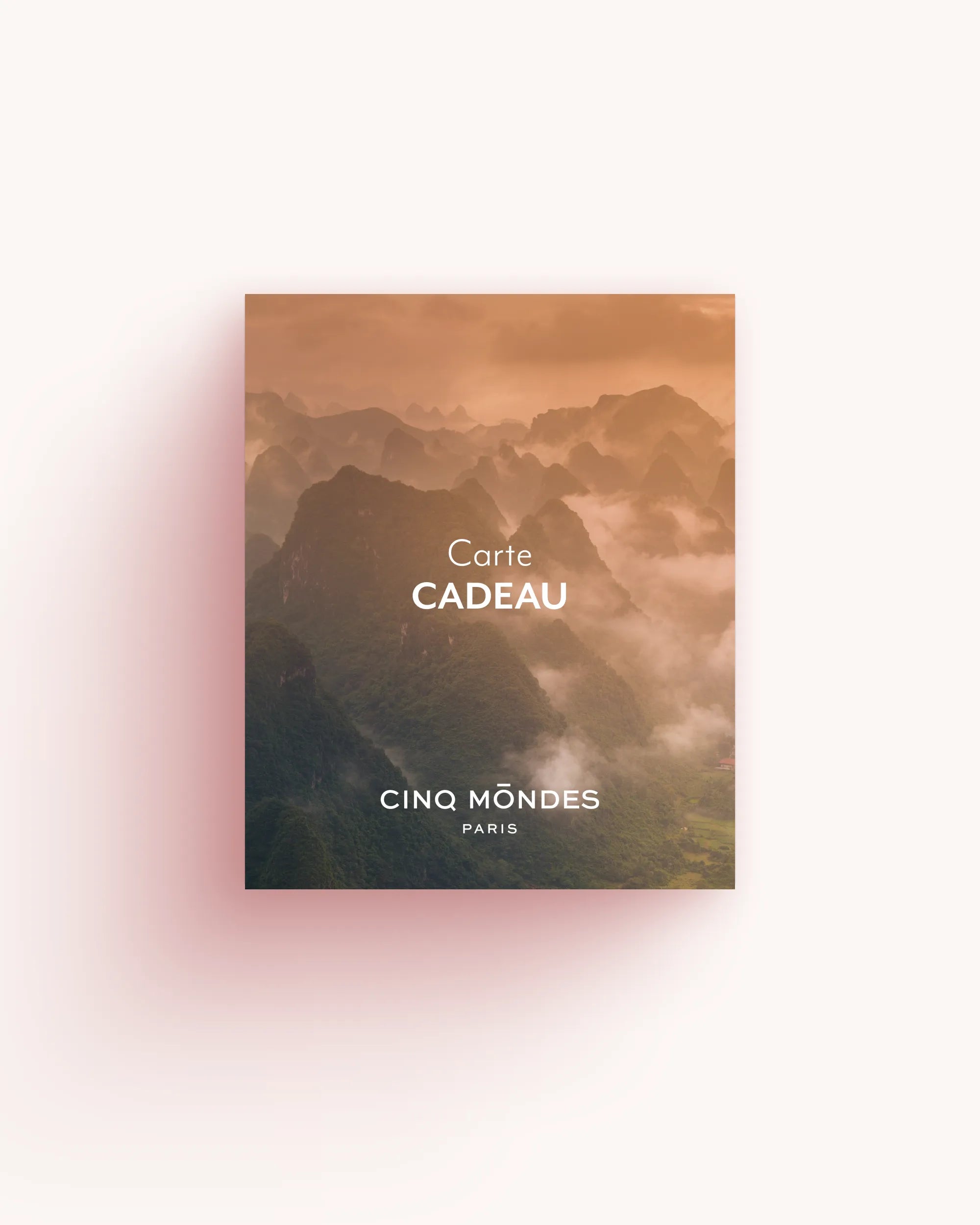Carte cadeau Cinq Mondes