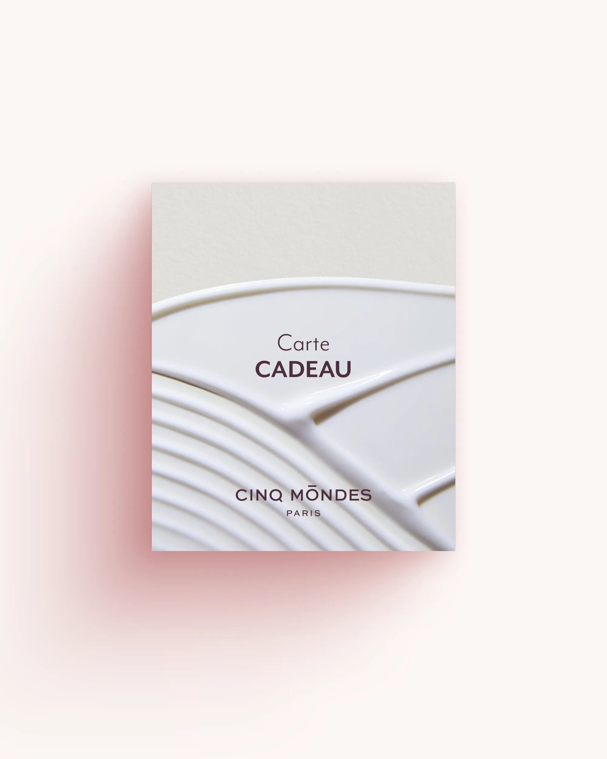 Carte cadeau Cinq Mondes