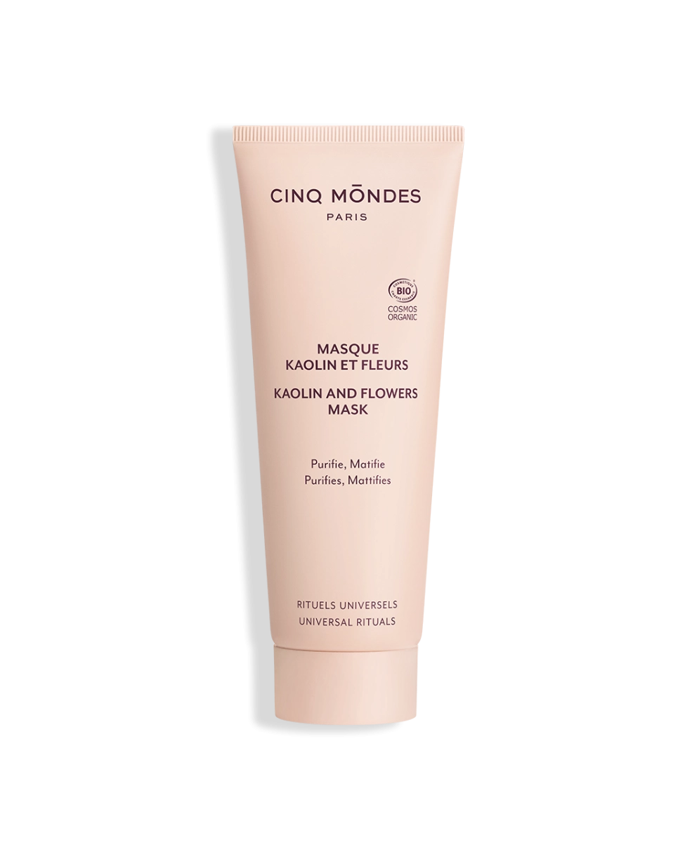 Masque Kaolin et Fleurs